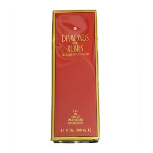 NWT Elizabeth Taylor Eau De Toilette Spray Diamonds and Rubies 3.3 Fl oz
